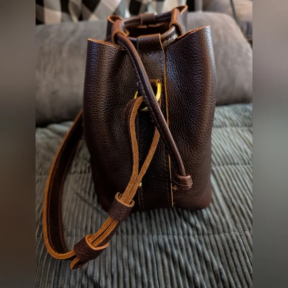 Portland Leather Small Firefly in Coldbrew NWT - Picture 2 of 6